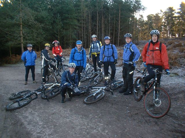 The annual 'day after Boxing day ride' 2005